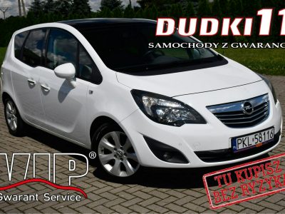 Opel Meriva 1.7 Diesel. Panorama Dach.Pół-Skóry.Wideo Rejestrator.Klimatronic 2 st II (2010-)