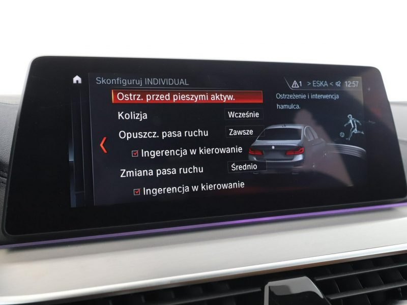 BMW 530 530e Luxury Line PHEV panorama skóra kamera grzane fotele navi head-up G30 (2017-)