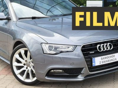 Audi A5 LIFT * sportback * 211 km * quattro * automat * serwis * warszawa 8T (2007-2016)