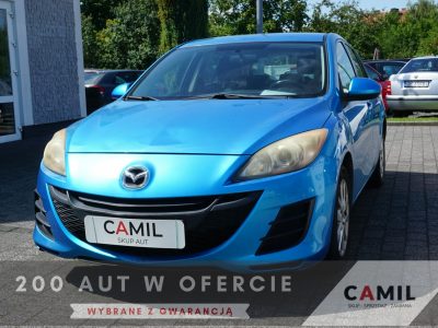 Mazda 3 zarejestrowany, ubezpieczony, gaz II (2009-2013)