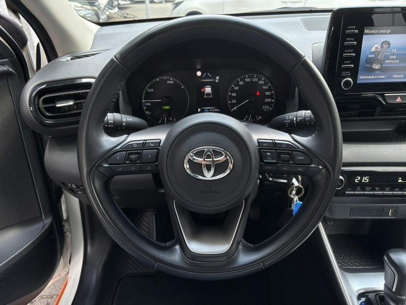 Toyota Yaris 1.5 HSD COMFORT + czujniki parkowania, salon PL, gwarancja, FV23% IV (2020-)