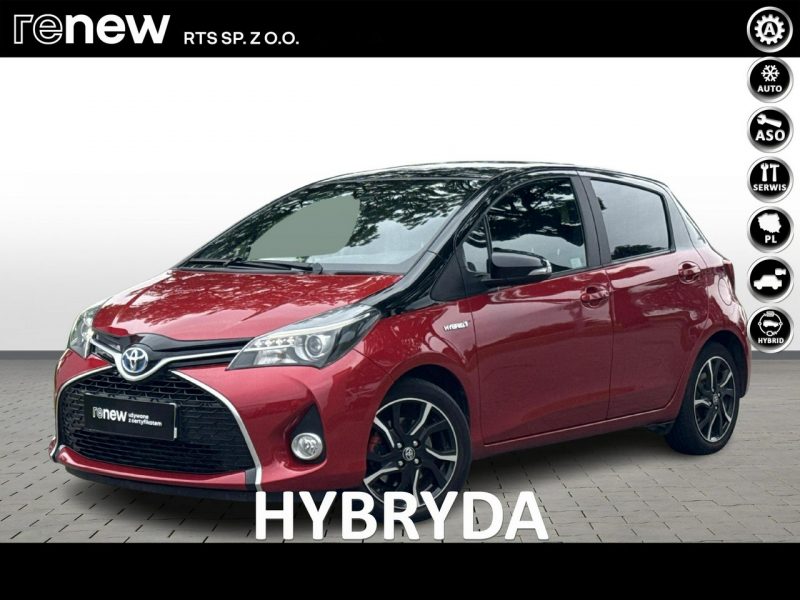 Toyota Yaris Toyota YARIS 1,5 Hybrid Active /Bezwypadkowy/Serwisowany w ASO/ III (2011-2019)
