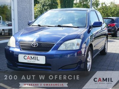 Toyota Corolla zarejestrowany, ubezpieczony, polski salon Seria E12 (2001-2007)