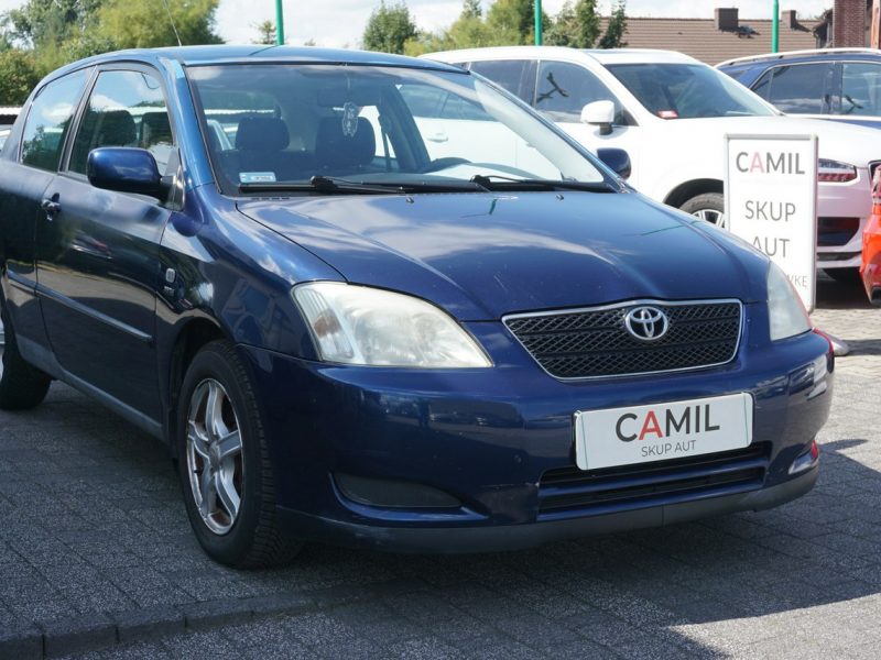 Toyota Corolla zarejestrowany, ubezpieczony, polski salon Seria E12 (2001-2007)