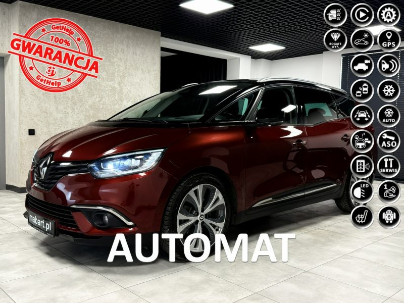 Renault Grand Scenic 1.6DCi 160KM * Bose Edition * LED * R-Link2 * Head-Up *Kamera III (2016-2021)