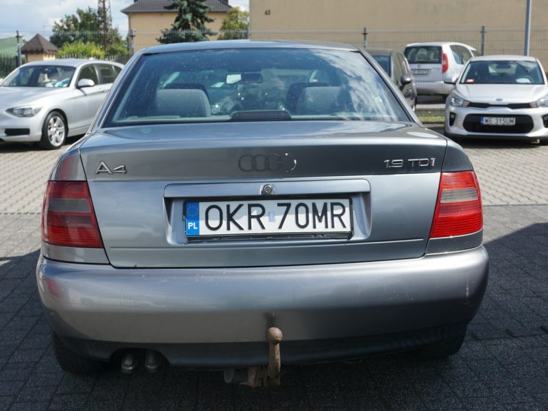 Audi A4 zarejestrowany, ubezpieczony B5 (1995-2001)