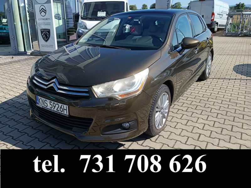 Citroen C4 1.6 benzyna 156KM, serwis ASO, wyposażenie II (2010-)
