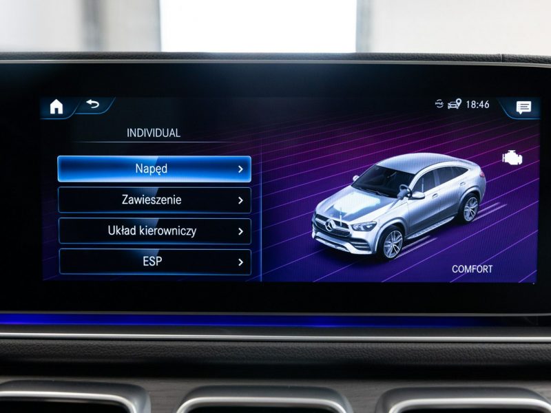 Mercedes GLE 400 400d Coupe. Premium Plus. Bezwypadkowy. Panorama. Head Up. Burmester. W167 (2019 - )