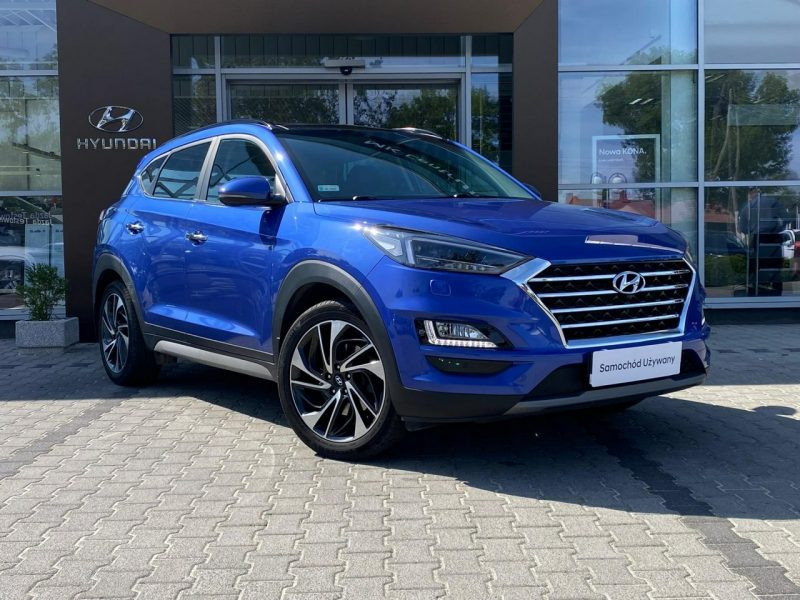 Hyundai Tucson 1.6T 177KM 4WD 7DCT PREMIUM Panorama Skóra Salon PL FV23% III (2015-2020)