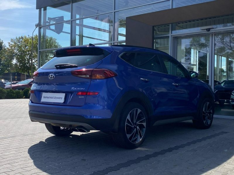 Hyundai Tucson 1.6T 177KM 4WD 7DCT PREMIUM Panorama Skóra Salon PL FV23% III (2015-2020)