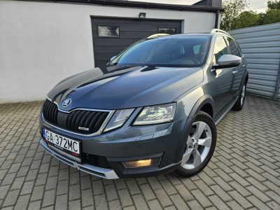 Škoda Octavia SCOUT 2.0 TDI 184KM 4x4 LED bdb wyposażony BEZWYPADEK zadbany BDB STAN III (2013-)