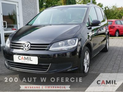 Volkswagen Sharan w wersji 7 osobowej z fajnym wyposażeniem i roczną gwarancją w cenie, II (2010-)