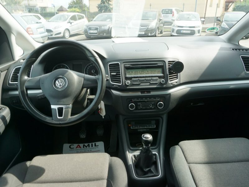Volkswagen Sharan w wersji 7 osobowej z fajnym wyposażeniem i roczną gwarancją w cenie, II (2010-)