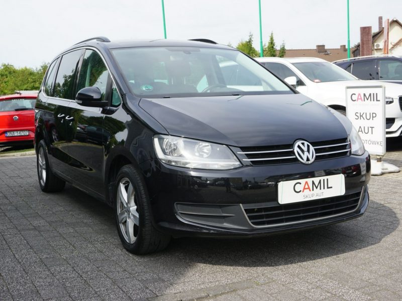 Volkswagen Sharan w wersji 7 osobowej z fajnym wyposażeniem i roczną gwarancją w cenie, II (2010-)