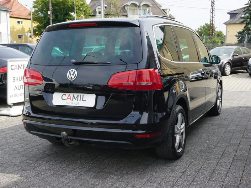 Volkswagen Sharan w wersji 7 osobowej z fajnym wyposażeniem i roczną gwarancją w cenie, II (2010-)