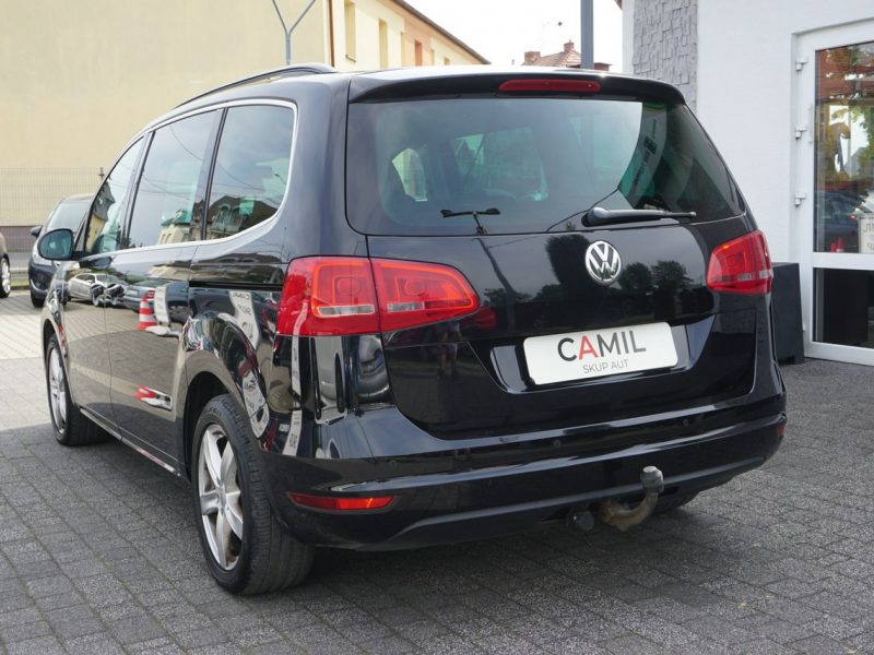 Volkswagen Sharan w wersji 7 osobowej z fajnym wyposażeniem i roczną gwarancją w cenie, II (2010-)