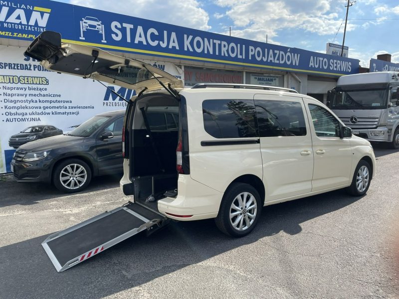 Volkswagen Caddy Caddy 2.0TDI dla Niepełnosprawnych inwalida rampa Model 2023 PFRON V (2020-)