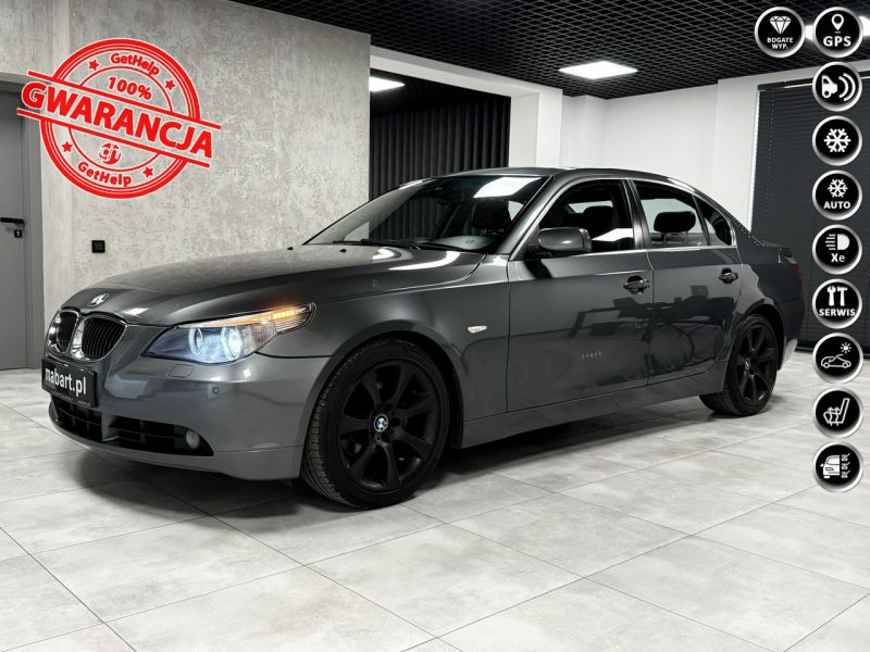 BMW 520 2.2 170KM * Szyberdach * Bi-Xenon adaptacyjny * Manual * Navi * Alu 18 E60 (2003-2010)