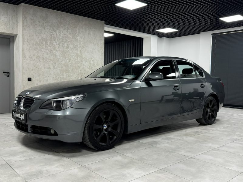 BMW 520 2.2 170KM * Szyberdach * Bi-Xenon adaptacyjny * Manual * Navi * Alu 18 E60 (2003-2010)