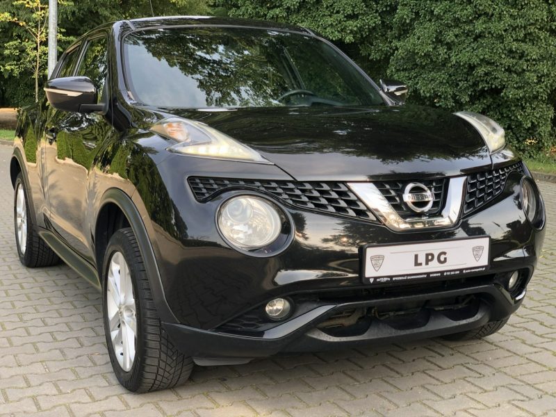 Nissan Juke LIFT 2017 Salon Polska 1.6 Benzyna + LPG 117KM Automat Navi Kamera LED I (2010-2019)