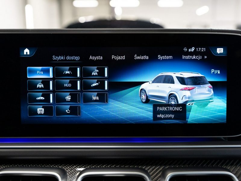 Mercedes GLE 63 AMG S 612KM. Ceramika. Burmester High-End. Masaże. Hak. Gwarancja 12.27! W167 (2019 - )