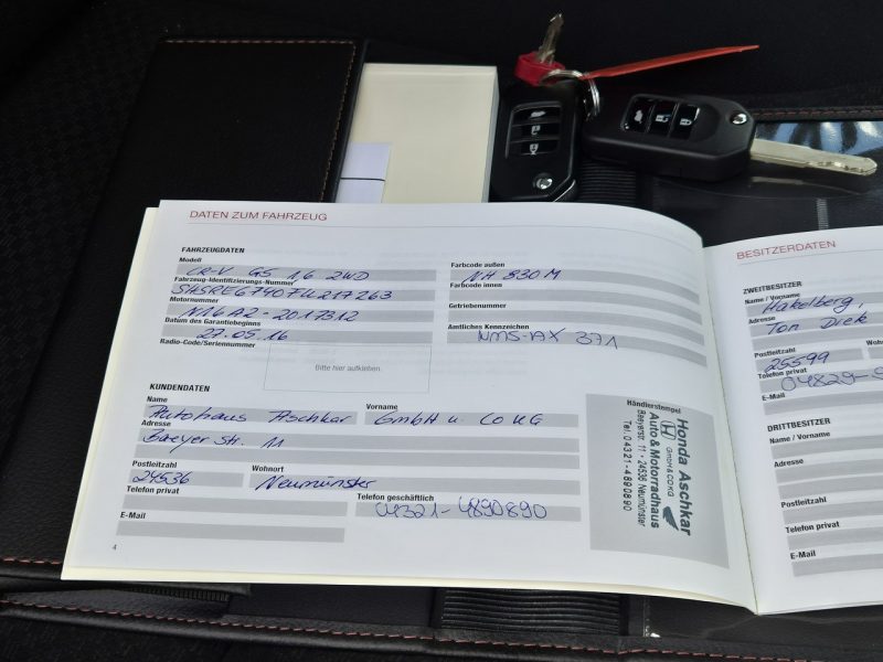 Honda CR-V 2016r Lift, Oryginał Lakier, Perfekcyjny Stan, Z Niemiec IV (2012-2018)