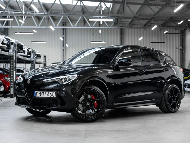 Alfa Romeo Stelvio QV 510 KM. Salon PL. Lift. Jeden właściciel. Idealna. FV 23%.