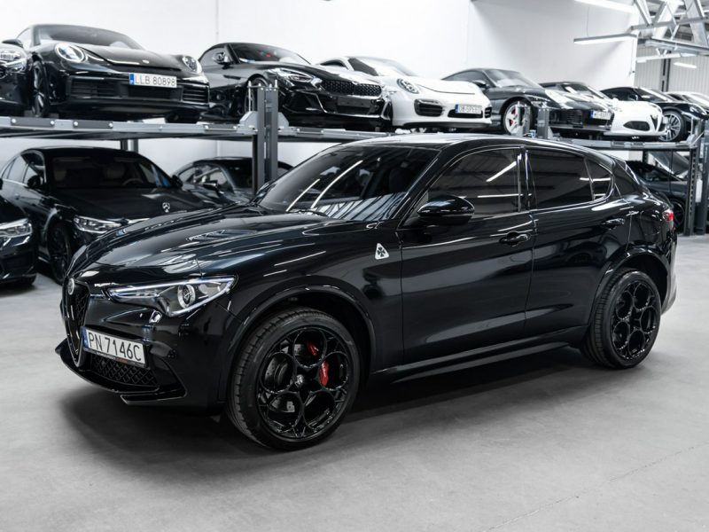Alfa Romeo Stelvio QV 510 KM. Salon PL. Lift. Jeden właściciel. Idealna. FV 23%.