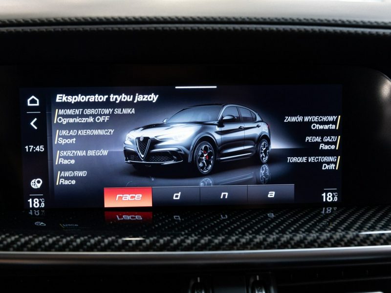 Alfa Romeo Stelvio QV 510 KM. Salon PL. Lift. Jeden właściciel. Idealna. FV 23%.