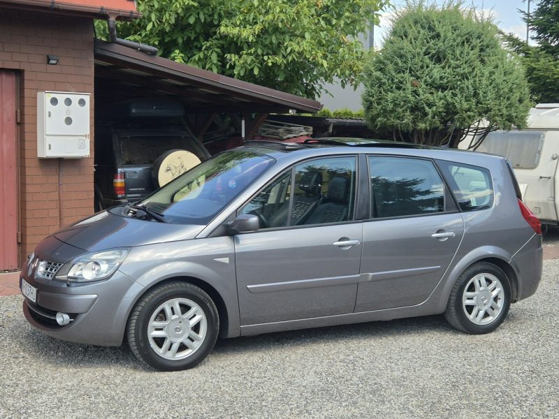 Renault Grand Scenic 2008r 2.0B GAZ, 1 Właściciel * Full* 7 Foteli*2x Panorama*2x PDC*Navi* I (2003-2009)