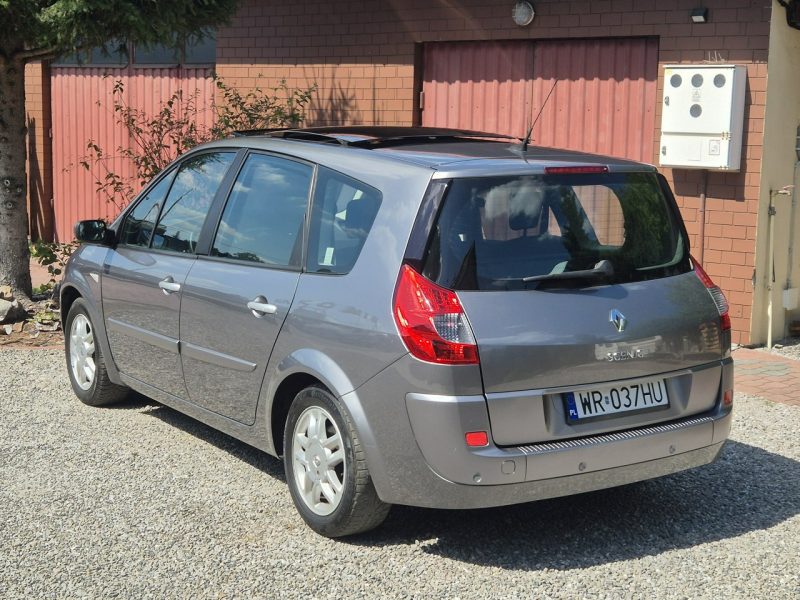 Renault Grand Scenic 2008r 2.0B GAZ, 1 Właściciel * Full* 7 Foteli*2x Panorama*2x PDC*Navi* I (2003-2009)