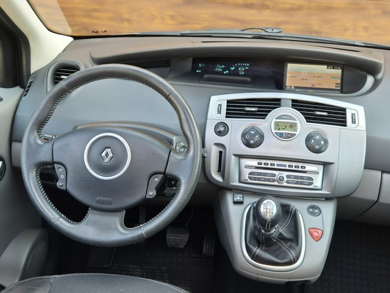 Renault Grand Scenic 2008r 2.0B GAZ, 1 Właściciel * Full* 7 Foteli*2x Panorama*2x PDC*Navi* I (2003-2009)