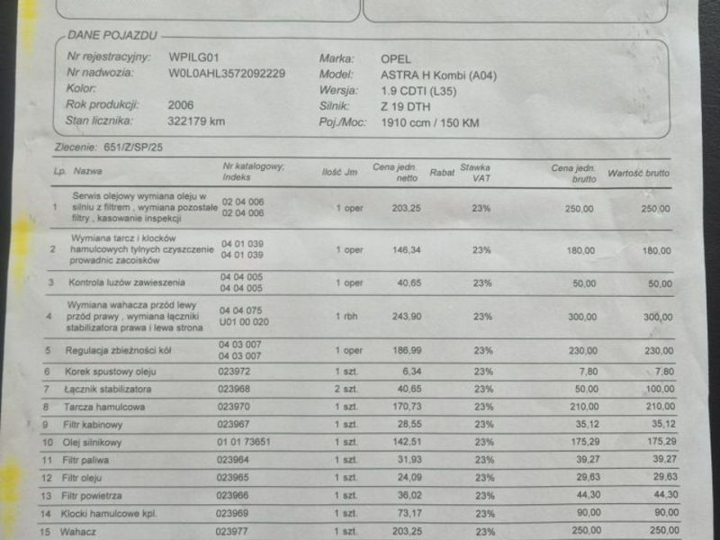 Opel Astra GWARANCJA 1.9 CDTI * 150 KM * alu 16 cali * serwisowany * warszawa H (2004-2014)
