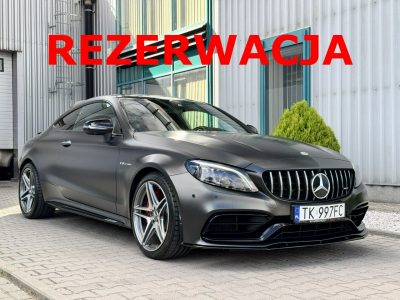 Mercedes C 63 AMG S 510KM Coupe. Polift. Bezwypadkowy. Gwarancja Junge Sterne 05.2028. W205 (2014-)