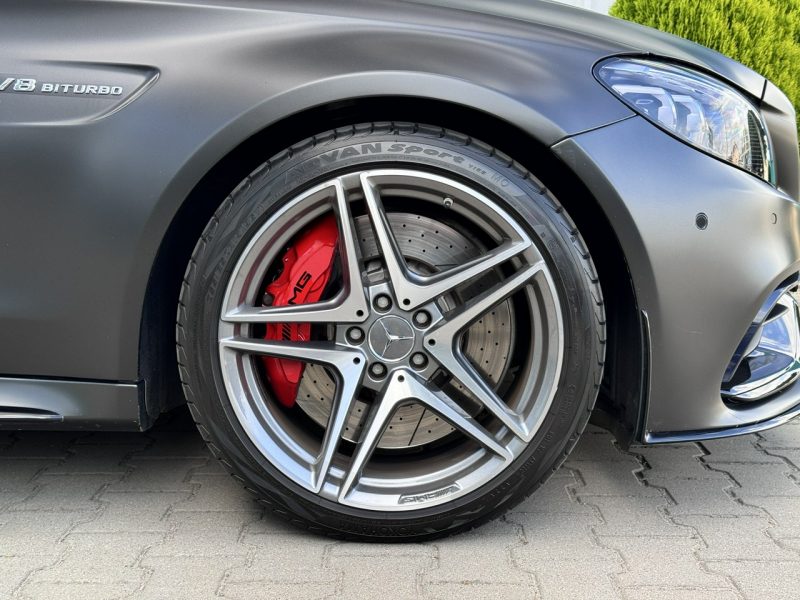 Mercedes C 63 AMG S 510KM Coupe. Polift. Bezwypadkowy. Gwarancja Junge Sterne 05.2028. W205 (2014-)