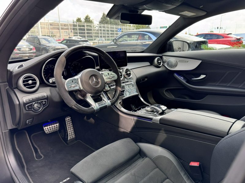 Mercedes C 63 AMG S 510KM Coupe. Polift. Bezwypadkowy. Gwarancja Junge Sterne 05.2028. W205 (2014-)