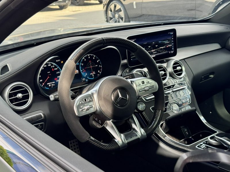 Mercedes C 63 AMG S 510KM Coupe. Polift. Bezwypadkowy. Gwarancja Junge Sterne 05.2028. W205 (2014-)