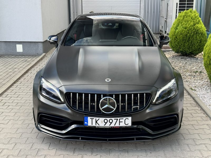 Mercedes C 63 AMG S 510KM Coupe. Polift. Bezwypadkowy. Gwarancja Junge Sterne 05.2028. W205 (2014-)