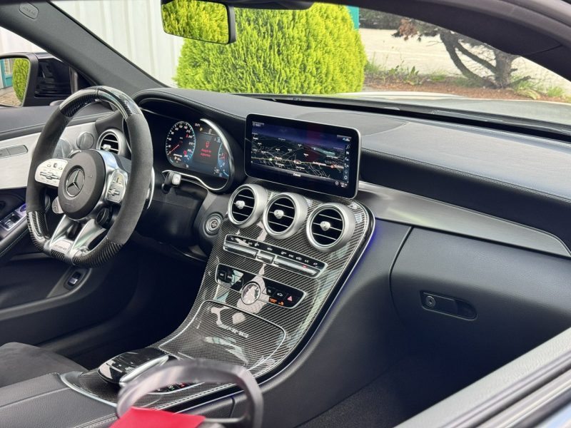 Mercedes C 63 AMG S 510KM Coupe. Polift. Bezwypadkowy. Gwarancja Junge Sterne 05.2028. W205 (2014-)