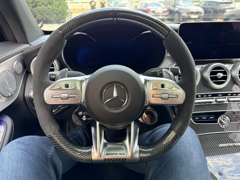 Mercedes C 63 AMG S 510KM Coupe. Polift. Bezwypadkowy. Gwarancja Junge Sterne 05.2028. W205 (2014-)