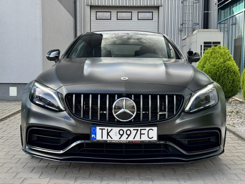 Mercedes C 63 AMG S 510KM Coupe. Polift. Bezwypadkowy. Gwarancja Junge Sterne 05.2028. W205 (2014-)