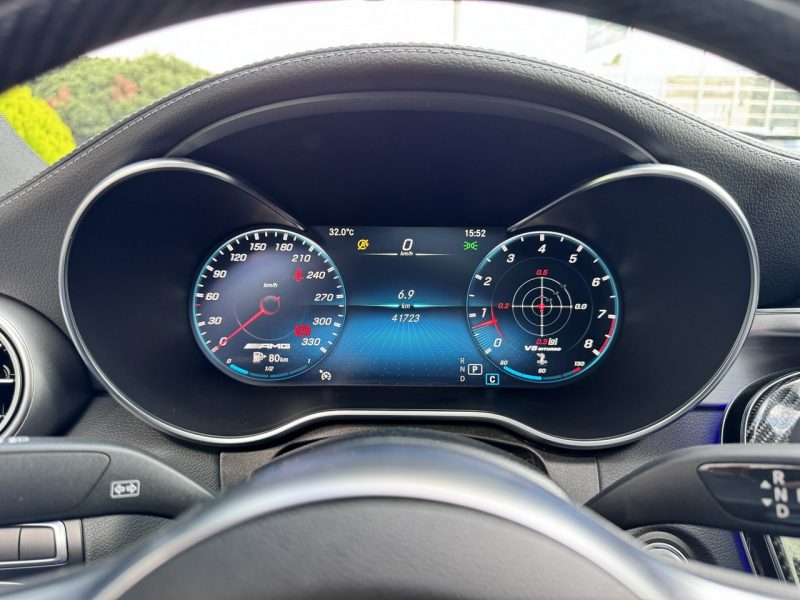 Mercedes C 63 AMG S 510KM Coupe. Polift. Bezwypadkowy. Gwarancja Junge Sterne 05.2028. W205 (2014-)