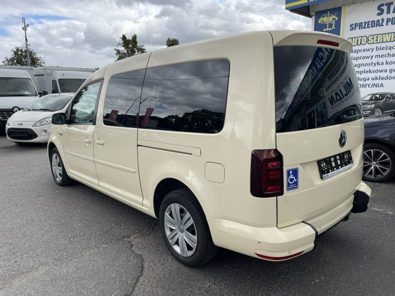 Volkswagen Caddy Caddy 2.0-150 Niepełnosprawnych inwalida rampa Bogate wyposażeniePFRON IV (2015-)