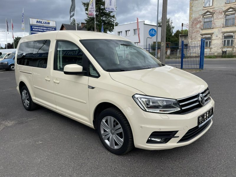Volkswagen Caddy Caddy 2.0-150 Niepełnosprawnych inwalida rampa Bogate wyposażeniePFRON IV (2015-)