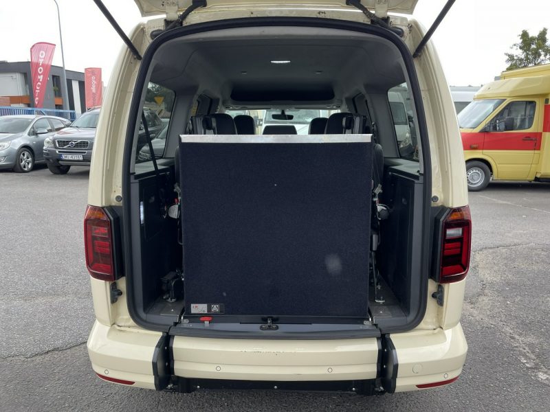 Volkswagen Caddy Caddy 2.0-150 Niepełnosprawnych inwalida rampa Bogate wyposażeniePFRON IV (2015-)