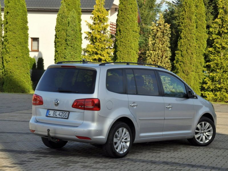 Volkswagen Touran 1.6TDI(105KM)*Duża Navi*Klimatronik*Asys.Parkowania*Welur*Reling*Alu16 II (2010-2015)