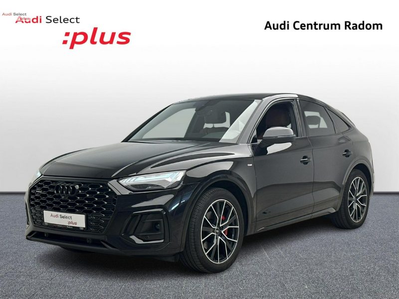 Audi Q5 Sportback 45 TFSI 265KM Stronic Sline VirtualPlus Matrix ACC B&O Pneumatyka I (2020-2025)