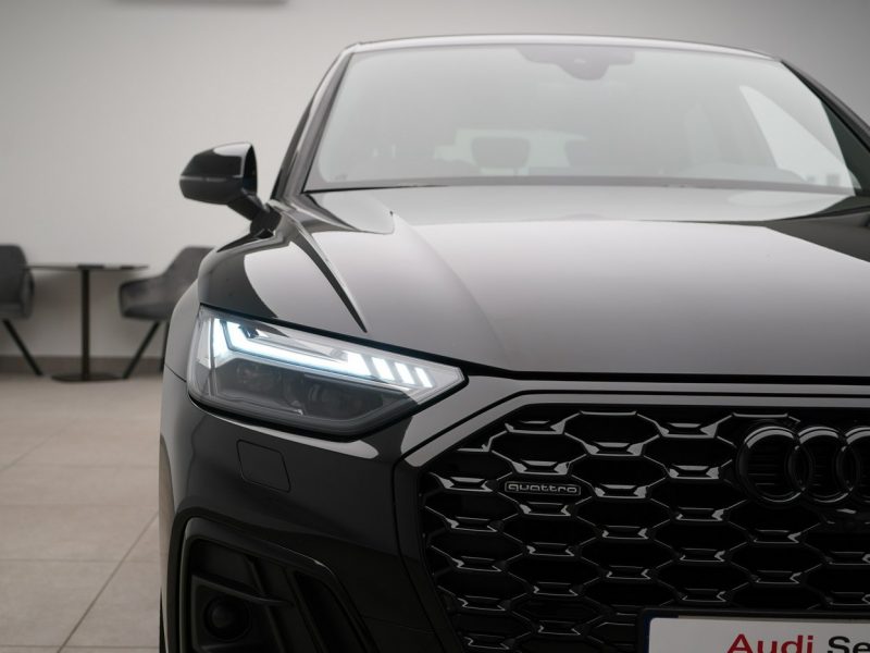 Audi Q5 Sportback 45 TFSI 265KM Stronic Sline VirtualPlus Matrix ACC B&O Pneumatyka I (2020-2025)