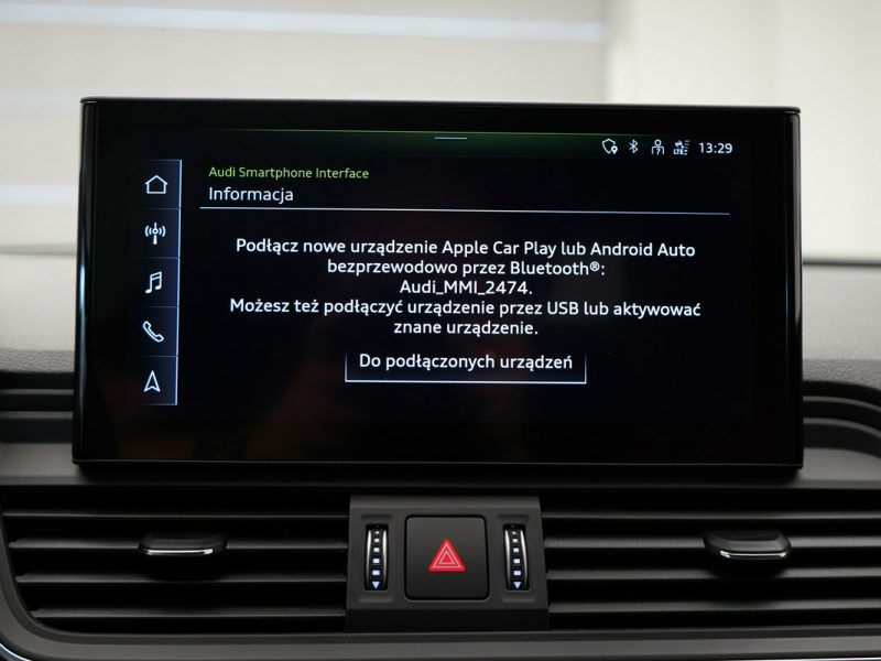 Audi Q5 Sportback 45 TFSI 265KM Stronic Sline VirtualPlus Matrix ACC B&O Pneumatyka I (2020-2025)