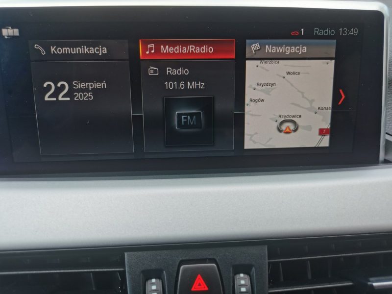 BMW X1 Lift automat Faktura VAT23% kamera cofania tempomat II (F48) (2015-)
